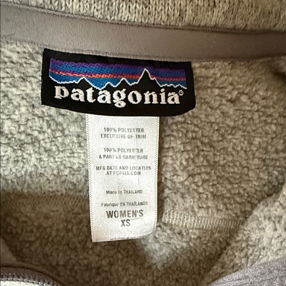 Patagonia XS Gray Better Sweater Fleece Vest - Picture 3 of 3